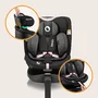 Scaun auto, Lionelo, i-Size Navy, 0-36 Kg, 40-150 cm, Cu isofix si picior de fixare, Protectie laterala, Rotire 360 grade, Ajustare spatar in 4 pozitii, Tetiera reglabila in 11 trepte, Conform cu R129, Negru/Roz - 41