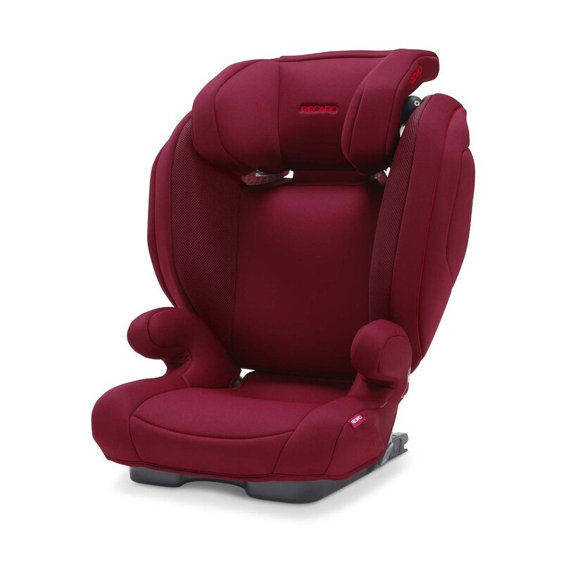 Recaro - scaun auto monza nova 2 seatfix select , garnet, protectie laterala, 15-36 kg, cu isofix, rosu