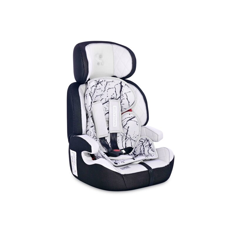 Lorelli - scaun auto navigator spatar reglabil, spatar detasabil marble, 9-36 kg, gri