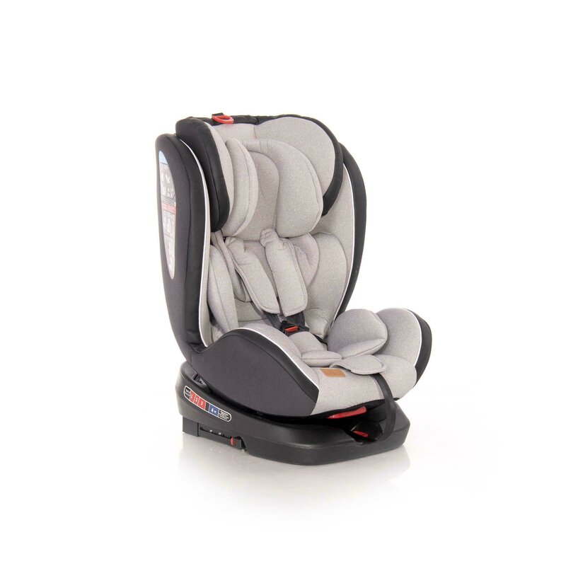 Lorelli - scaun auto nebula spatar reglabil, pozitie de somn, rotire 360 grade, 0-36 kg, cu isofix, bej