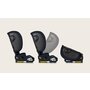 Scaun auto pliabil, Lionelo, Nelly, i-Size, 76- 150 cm, Tetiera reglabila in 15 pozitii, Spatar reglabil in 4 pozitii, Sisteme de fixare Isofix si Top Tether, Sezut lat si confortabil, Conform cu ECE R129, Albastru - 39