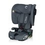 Scaun auto pliabil, Lionelo, Nelly, i-Size, 76- 150 cm, Tetiera reglabila in 15 pozitii, Spatar reglabil in 4 pozitii, Sisteme de fixare Isofix si Top Tether, Sezut lat si confortabil, Conform cu ECE R129, Gri - 6
