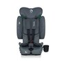 Scaun auto pliabil, Lionelo, Nelly, i-Size, 76- 150 cm, Tetiera reglabila in 15 pozitii, Spatar reglabil in 4 pozitii, Sisteme de fixare Isofix si Top Tether, Sezut lat si confortabil, Conform cu ECE R129, Gri - 2