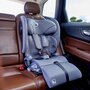 Scaun auto pliabil, Lionelo, Nelly, i-Size, 76- 150 cm, Tetiera reglabila in 15 pozitii, Spatar reglabil in 4 pozitii, Sisteme de fixare Isofix si Top Tether, Sezut lat si confortabil, Conform cu ECE R129, Gri - 24