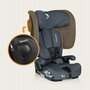 Scaun auto pliabil, Lionelo, Nelly, i-Size, 76- 150 cm, Tetiera reglabila in 15 pozitii, Spatar reglabil in 4 pozitii, Sisteme de fixare Isofix si Top Tether, Sezut lat si confortabil, Conform cu ECE R129, Gri - 34