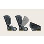 Scaun auto pliabil, Lionelo, Nelly, i-Size, 76- 150 cm, Tetiera reglabila in 15 pozitii, Spatar reglabil in 4 pozitii, Sisteme de fixare Isofix si Top Tether, Sezut lat si confortabil, Conform cu ECE R129, Gri - 38