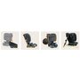 Scaun auto pliabil, Lionelo, Nelly, i-Size, 76- 150 cm, Tetiera reglabila in 15 pozitii, Spatar reglabil in 4 pozitii, Sisteme de fixare Isofix si Top Tether, Sezut lat si confortabil, Conform cu ECE R129, Gri - 42