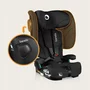 Scaun auto pliabil, Lionelo, Nelly, i-Size, 76- 150 cm, Tetiera reglabila in 15 pozitii, Spatar reglabil in 4 pozitii, Sisteme de fixare Isofix si Top Tether, Sezut lat si confortabil, Conform cu ECE R129, Negru - 34