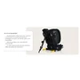 Scaun auto pliabil, Lionelo, Nelly, i-Size, 76- 150 cm, Tetiera reglabila in 15 pozitii, Spatar reglabil in 4 pozitii, Sisteme de fixare Isofix si Top Tether, Sezut lat si confortabil, Conform cu ECE R129, Negru - 39