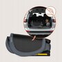 Scaun auto pliabil, Lionelo, Orin, i-Size, 100-150 cm, Tetiera reglabila in 14 pozitii, Spatar in 4 pozitii, Isofix+Top Tether, Sezut ergonomic, Husa transport, Suport sticla, Gri Grafit - 30