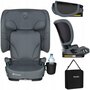 Scaun auto pliabil, Lionelo, Orin, i-Size, 100-150 cm, Tetiera reglabila in 14 pozitii, Spatar in 4 pozitii, Isofix+Top Tether, Sezut ergonomic, Husa transport, Suport sticla, Gri Grafit - 5