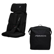 Daiichi - Scaun auto Easy Carry , Pliabil, Protectie laterala, Usor de transportat, 9-18 Kg, Negru