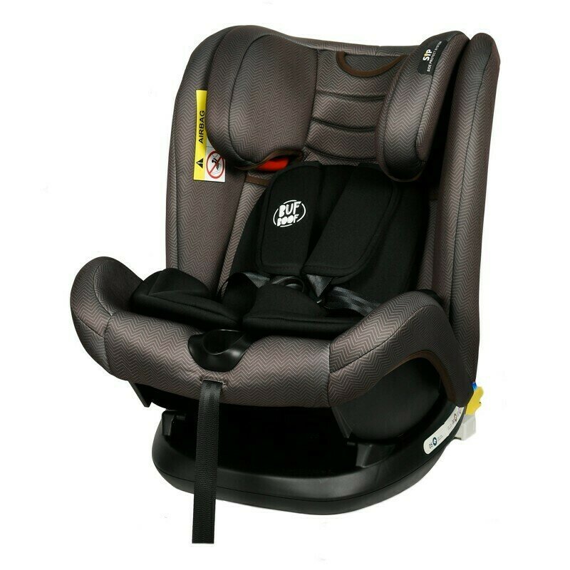 BUF BOOF - Scaun auto Riola Spatar reglabil 0-36 Kg cu Isofix Maro
