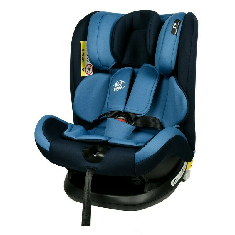 BUF BOOF - Scaun Auto Riola plus Isofix Crocodile Blue 0-36 kg