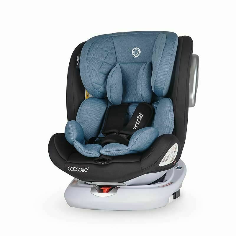 Coccolle - scaun auto rotativ 0-36 kg lyra celestial blue