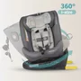 Coccolle - Scaun auto rotativ cu isofix grupa 0-36 kg  Nova Moonlit Grey - 2