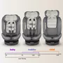 Coccolle - Scaun auto rotativ cu isofix grupa 0-36 kg  Nova Moonlit Grey - 3