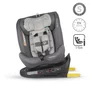 Coccolle - Scaun auto rotativ cu isofix grupa 0-36 kg  Nova Moonlit Grey - 11