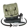 Scaun auto rotativ iSize Coccolle Velsa Moss green - 2