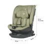 Scaun auto rotativ iSize Coccolle Velsa Moss green - 6