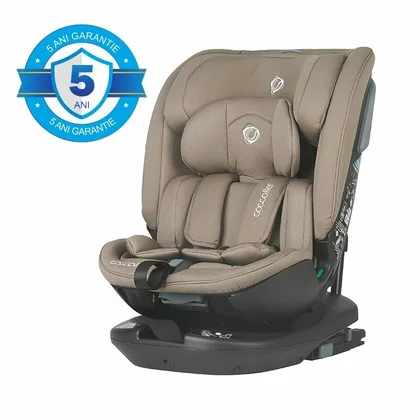 Scaun auto rotativ iSize Coccolle Velsa Taupe brown