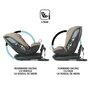 Scaun auto rotativ iSize Coccolle Velsa Taupe brown - 4