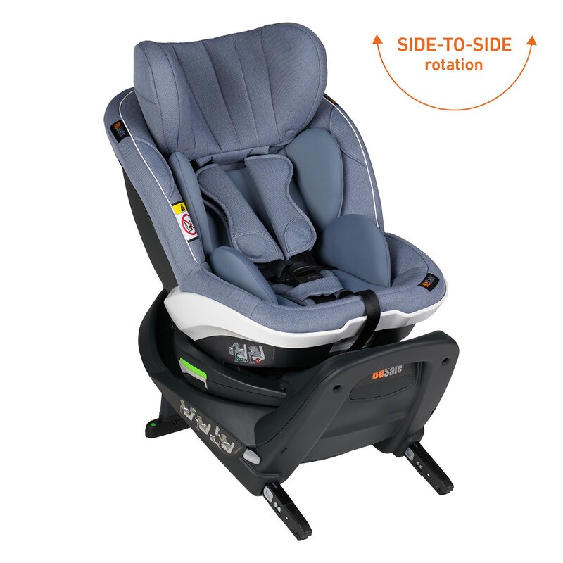 Scaun auto rotativ iZi Twist i-Size - Cloud Mélange