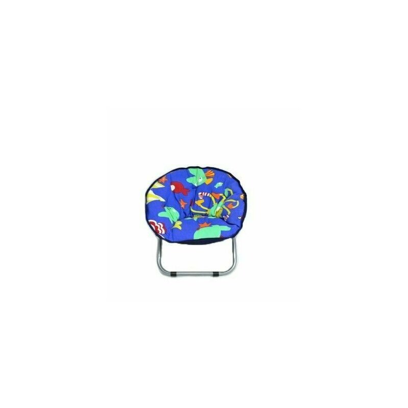 Leantoys - Scaun camping pliabil pentru copii, CH260, cu desene multicolor