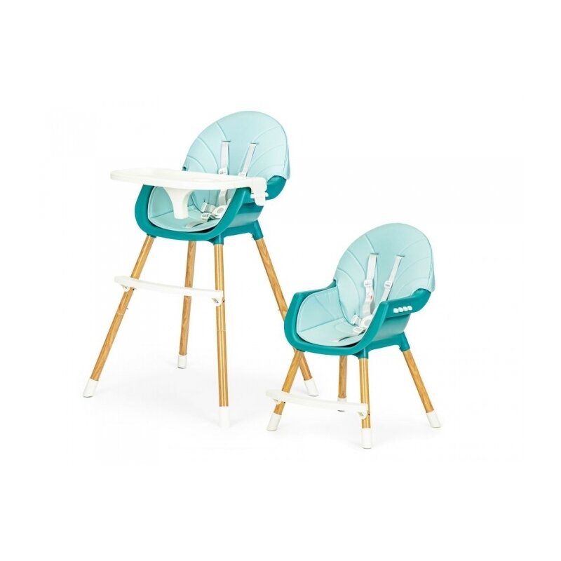 Ecotoys - scaun de masa reglabil ha-004 2 in 1, albastru