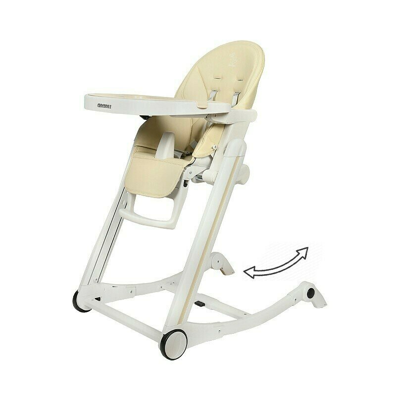 Crocodile - scaun de masa reglabil yy-1 cu functie balansoar, bej