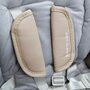 Scaun de masa, Bebe Stars, Nuovo, 2 in 1, Pliabil, Functie de balansoar, Pana la 15 kg, Cu tavita reglabila si detasabila, Conform cu EN14988:2017+A1:2020, 6-36 luni, Mocha - 9