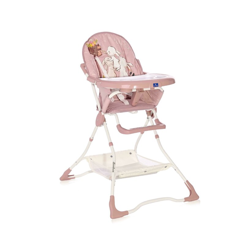 Lorelli - scaun de masa fix bonbon pliabil rabbits, bej