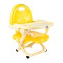 Scaun de masa, Chicco, booster, Pocket Snack, Pliabil, Reglabil in 3 pozitii, Cu tavita inclusa, Greutate suportata 15 kg, 6-36 luni, Yellow - 2