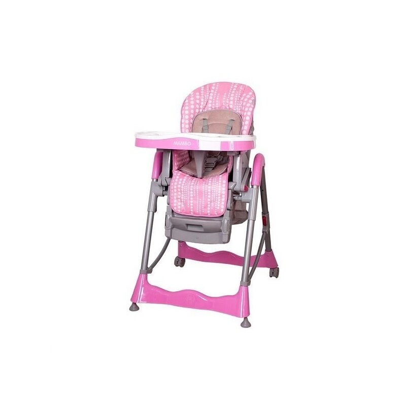 Coto baby - scaun de masa reglabil mambo spatar reglabil, roz