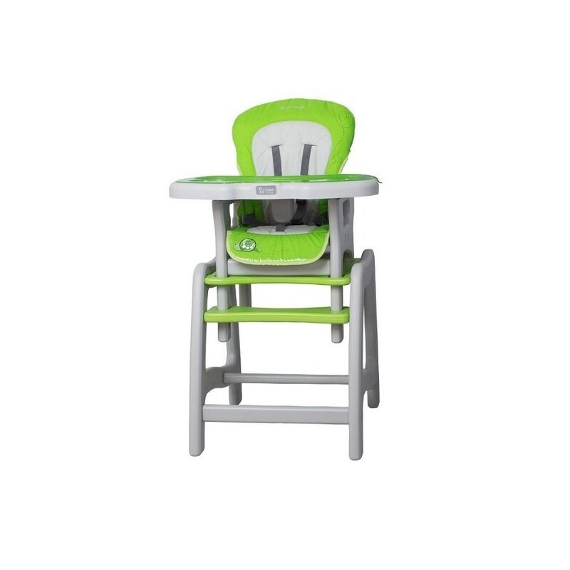 Coto Baby - Scaun de masa Multifunctional Stars Slimak Spatar reglabil, Verde