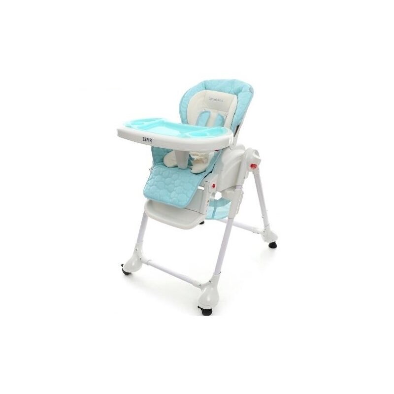 Coto baby - scaun de masa reglabil zefir spatar reglabil, cu leganare, albastru