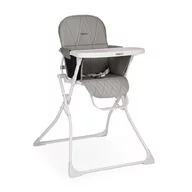 Scaun de masa, Feedo, Bite, Pliabil, Pana la 15 kg, Aspect elegant, Suport de picioare ajustabil, Cu tavita detasabila,  6- 36 luni, Conform cu EN14988-2:2006+A1:2012, Cappuccino