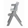 Scaun de masa, FreeON, Finny Fold, 6 luni - 15 Kg, Reglabil pe inaltime, Pernuta, Pliabil, Gray - 2