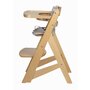 Scaun de masa, FreeON, Toby Plus, 6 luni - 15 Kg, Reglabil pe inaltime, Pernuta, Tavita detasabila, Suport de picioare reglabil, Natur - 4