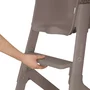 Scaun de masa, Lionelo, Beny, Suport de picioare si tavita ajustabile in 2 pozitii, Insertie moale, Centuri in 3 puncte,  Asamblare rapida, Sustine 15 kg, 6 luni+, Taupe - 12