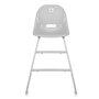 Scaun de masa, Lionelo, Dalia, 2 in 1, Transformabil, Cu 2 suporturi pentru picioare, Cu tavita detasabila, Sustine 60 kg, 6 luni+, Conform cu EN14988, Gri Stone - 6