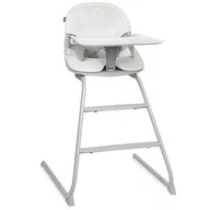 Scaun de masa, Lionelo, Dalia, 2 in 1, Transformabil, Cu 2 suporturi pentru picioare, Cu tavita detasabila, Sustine 60 kg, 6 luni+, Conform cu EN14988, Gri Stone
