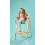 Scaun de masa, Lionelo, Floris, 3 in 1, Din Lemn, Transformabil, Reglabil pe inaltime in 4 pozitii, Suport picioare- 4 pozitii, 6 luni- 12 ani, Sustine 40 kg, Bej - 22