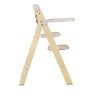 Scaun de masa, Lionelo, Floris, 3 in 1, Din Lemn, Transformabil, Reglabil pe inaltime in 4 pozitii, Suport picioare- 4 pozitii, 6 luni- 12 ani, Sustine 40 kg, Bej - 12