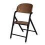 Scaun de masa multifunctional Celia, Lionelo, Din lemn de fag, 6 luni- adult, Reglabil pe inaltime, Husa impermeabila, Tavita silicon, Suport de picioare reglabil, Greutate maxima 90 Kg, Negru - 12