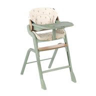Scaun de masa multifunctional Noah, Jane, De la 6 luni la adult, Din lemn fag, Husa lavabila, Greutate maxima 100 Kg, Botanic