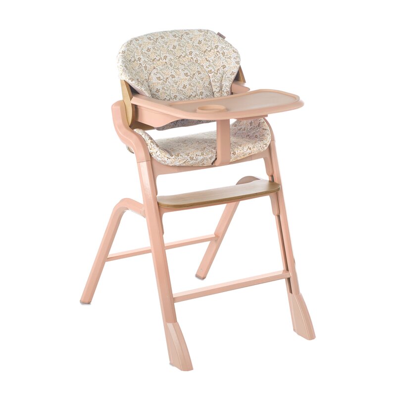 Scaun de masa multifunctional Noah, Jane, De la 6 luni la adult, Din lemn fag, Husa lavabila, Greutate maxima 100 Kg, Pale