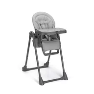 Scaun de Masa Multifunctional pentru Bebelusi si Copii, CAM   Pappananna Icon, Inaltime Ajustabila, Varsta 6-36 luni, Pliabil, Centura de Siguranta in 5 Puncte, Depozitare, Grey
