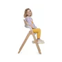 Scaun de masa multifunctional pliabil, Jane, Forest, De la 6 luni la adult, Din lemn fag, Greutate maxima 100 Kg, Mist - 5