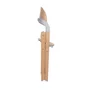 Scaun de masa multifunctional pliabil, Jane, Forest, De la 6 luni la adult, Din lemn fag, Greutate maxima 100 Kg, Mist - 8